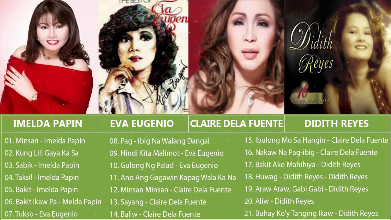 JukeBOX Queen Eva Eugenio, Imelda Papin, Claire dela ...