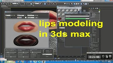 How to Model Lips - Low Poly Beginner 3D Modeling Tutorial | lips modeling in 3ds max