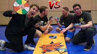 TRICK SHOT CORN HOLE BATTLE! *USA vs Australia*