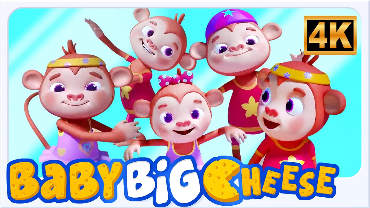 Five Little Monkeys Nursery Rhymes & Baby Songs by Baby Big Cheese
