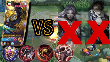 Supreme no.1 Xborg VS annoying Beatrix !  - TOP GLOBAL XBORG  MVP by DARKKNIGHT - mobile legends