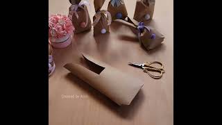 Easter Bunny paper bag tutorial