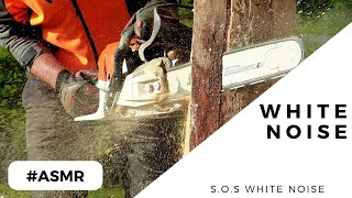 ⚪ ASMR  Chainsaw Sound  White noise 🎧  Sound for Tinnitus / Focus screenshot 4