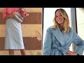 Spring / summer outfit ideas para mujeres elegantes / trucos de moda a los 40