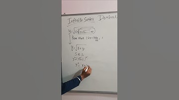 Infinite Series Of Derivatives #shorts
