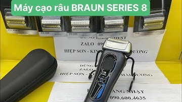 Máy Cạo Râu BRAUN SERIES 8 Trưng Bày Chưa Qua Sử Dụng Giá Hợp Lý | Dũng Hàng Nhật