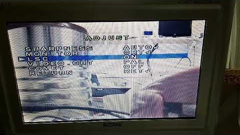 HOW TO CHANGE VIDEO OUT FROM PAL TO NTSC