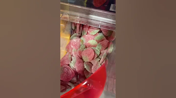 Scooping the gummy candy| #shorts #asmr #satisfying #viral #trending #gummy #candy#lover