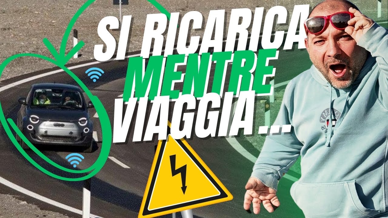 L’auto elettrica NON SI FERMA più: si ricarica mentre viaggia