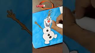 Drawing Olaf From Frozen Easy Step By Step Drawing Idea To Fill Your Sketchbook Snowman