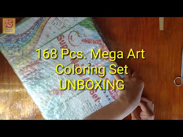 168 PCS Kids Super Mega ART Coloring Set for Arts & Crafts