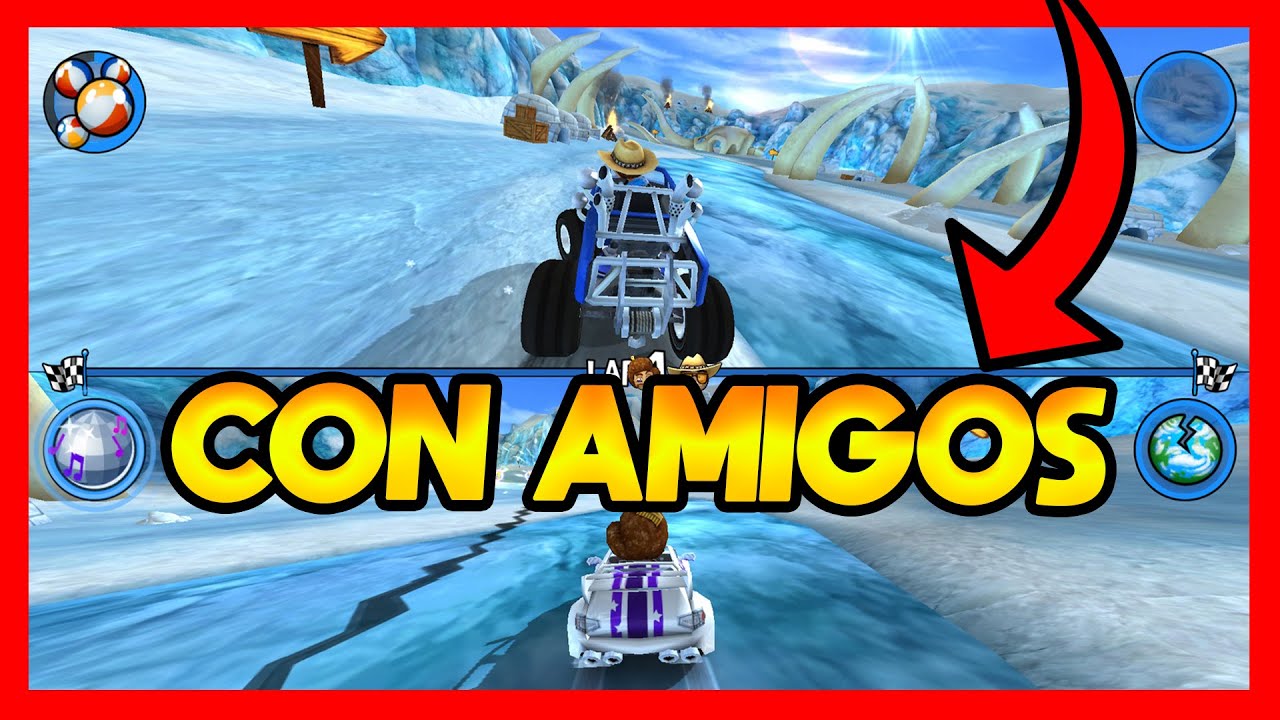 COMO JUGAR BB RACING EN MULTIJUGADOR - YouTube