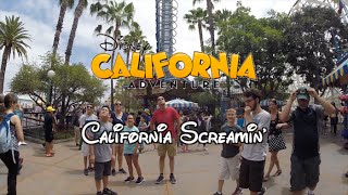 California Screamin Disney California Adventure 60Fps