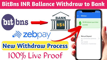 How to Withdraw Money From BitBns | BitBns App Withdrawal Process | New Withdrawal Process BitBns
