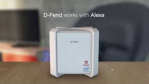 D-Link DIR 2680 Wi-Fi Gigabit Router Powered by McAfee Anti Virus works with Alexa