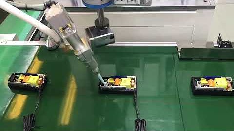 Online fully automatic dispensing robot automatic dispensing glue machine auto spray glue machine