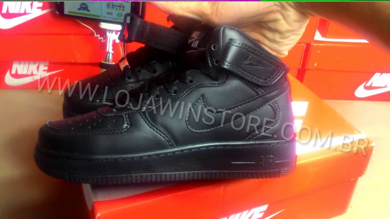 tenis nike air force 1 cano alto