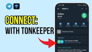 How to Connect Telegram Wallet with Tonkeeper