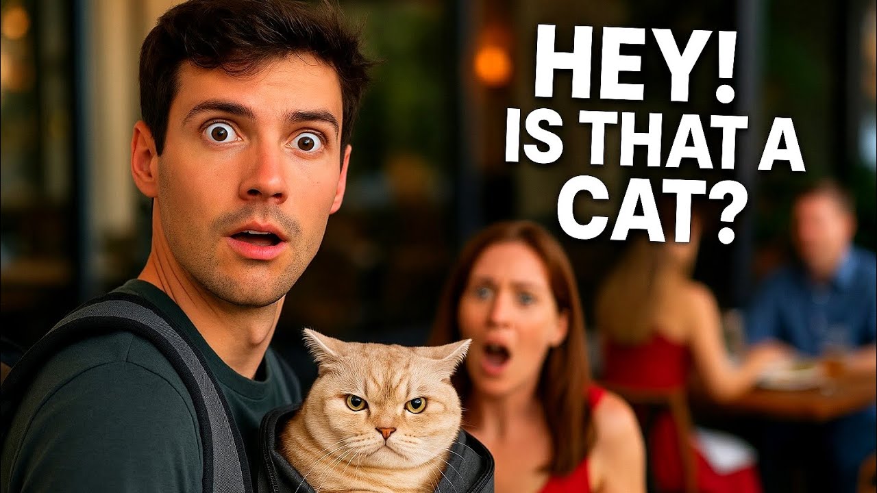 Sneaking My Cat Into Places He Shouldn’t Be (compilation)