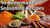 How to Season Your Food // Salt-Free Seasoning Blends // Homemade