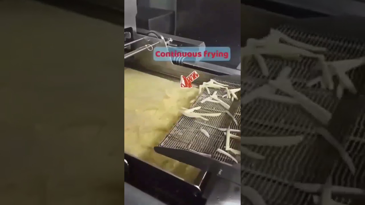 frozen french fries production line
