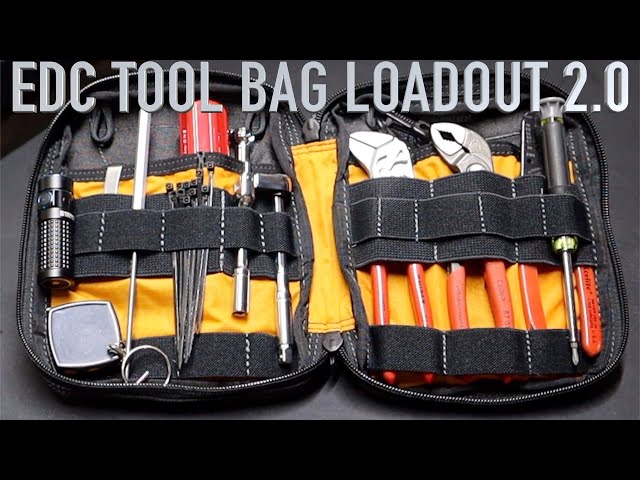 EDC Tool Kit Setup 2.0 - Mini Tool Bag loadout 