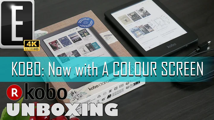 Kobo has COLOR now | Kobo Clara Colour Unboxing