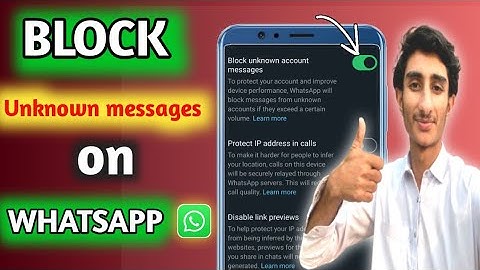 How to block unknown numbers messages on whatsapp automatically || whatsapp new trick 2025
