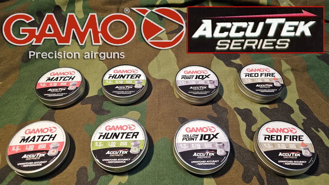 PRESENTACION BALINES GAMO SERIE ACCUTEK