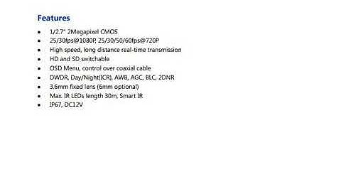 Dahua 2.0MP DH-HAC-HFW1200S HD Bullet Camera (Indoor View) by Eye Tech Communication