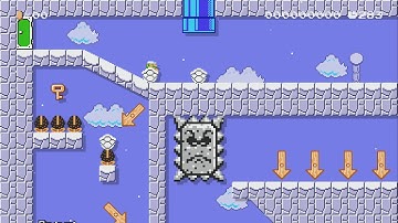 Dry shell training camp by Klasflod - Super Mario Maker 2 - No Commentary 1bu