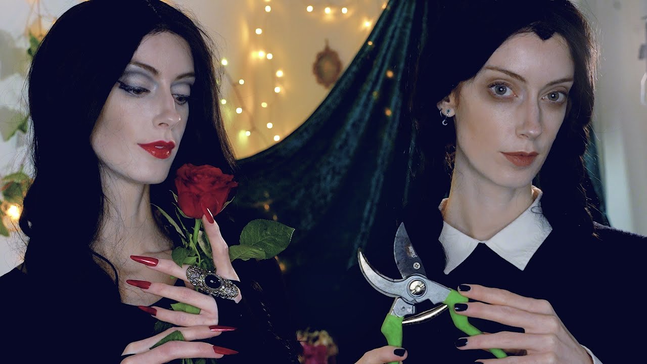 Addams Family ASMR 🖤 Morticia & Wednesday Get You Ready 🥀 Personal Attention