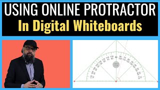 How to Use Protractor Online in Microsoft Whiteboard and Bitpaper