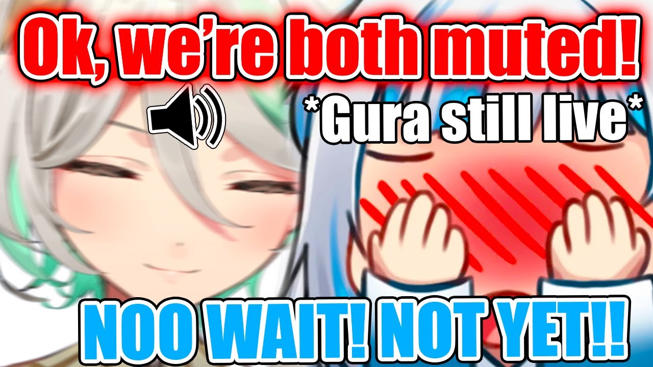 Ceci Thought They Were Both Muted and Didn’t Realize Gura Was Still Live 【Hololive EN】