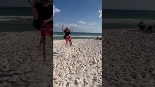 Basketball Beach Trickshot