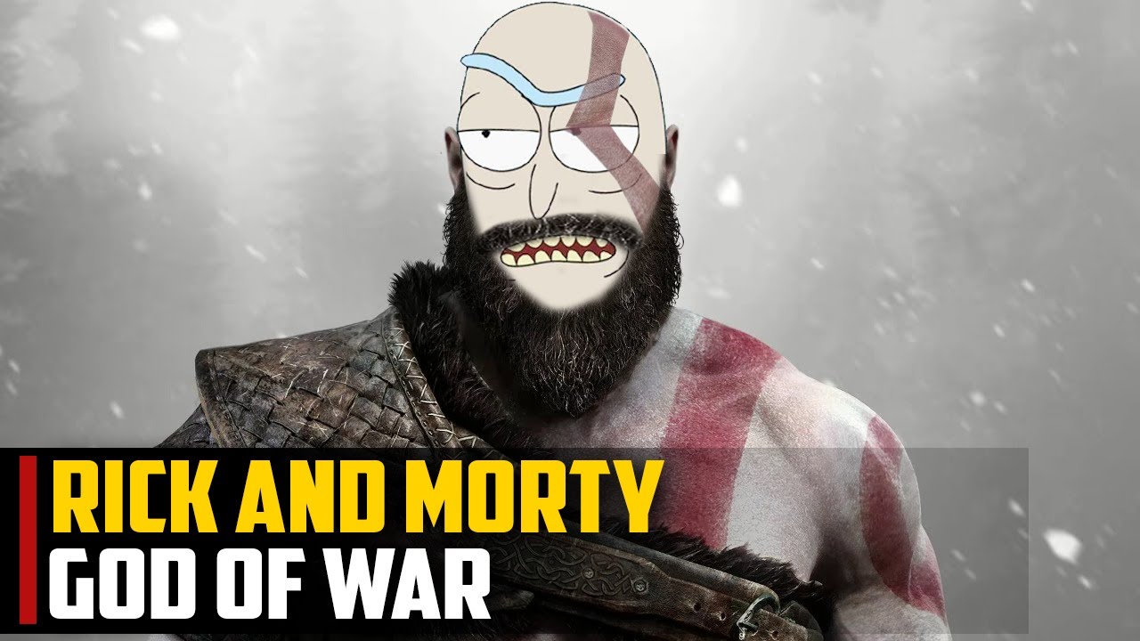 PlayStation faz parceria com Rick e Morty para promover God of War