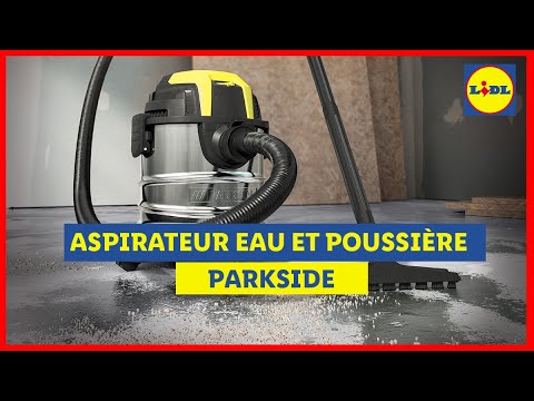 Aspirateur eau et poussière en vente jeudi 20/07, PARKSIDE