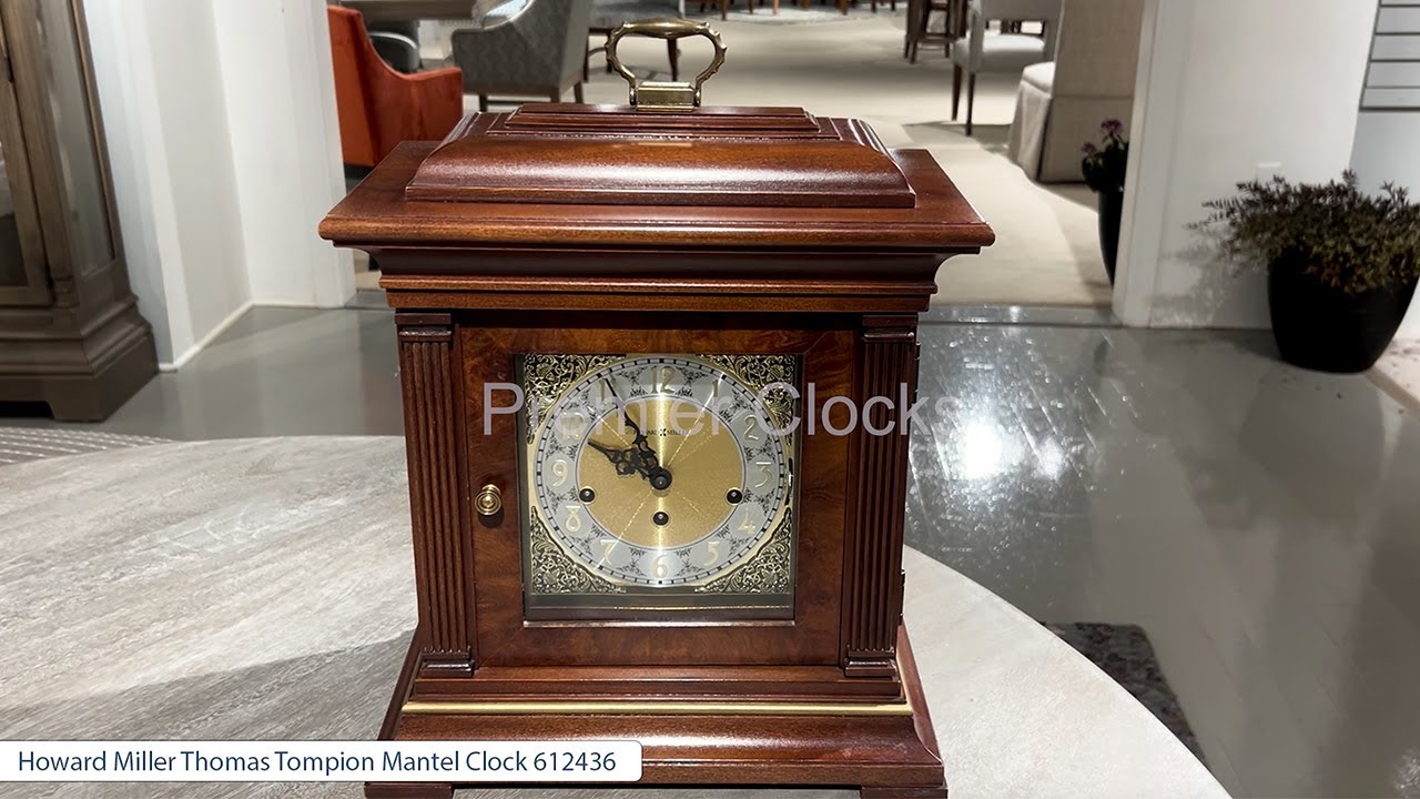 Howard Miller Thomas Tompion Mantel Clock 612436 at Premier Clocks