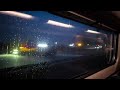 SLEEP ON TRAIN WITH RAIN SOUND - Asmr Relaxation Sleep 