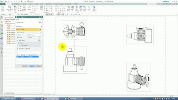 NX 10.0 - Drafting / View Alignment Command