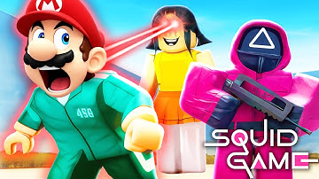 Mario Plays ROBLOX Squid Game Season 3 - Funny Moments