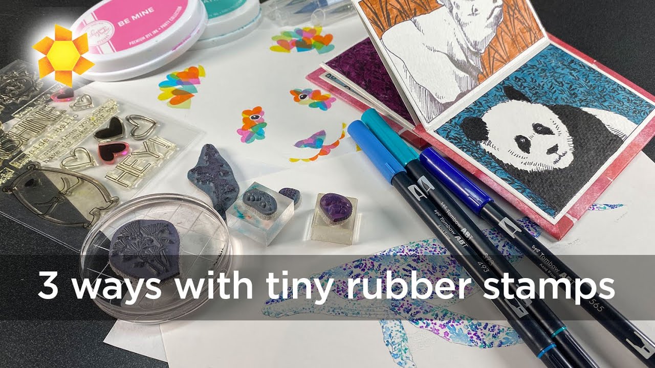 3 Creative Ways To Stretch The Tiniest Rubber Stamps