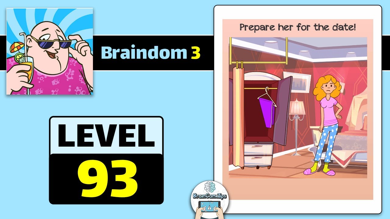Braindom 3: Smart, Brain Games - Level 93 Answer