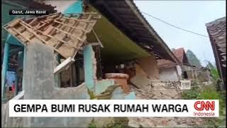 Gempa Bumi Rusak Rumah Warga Di Garut