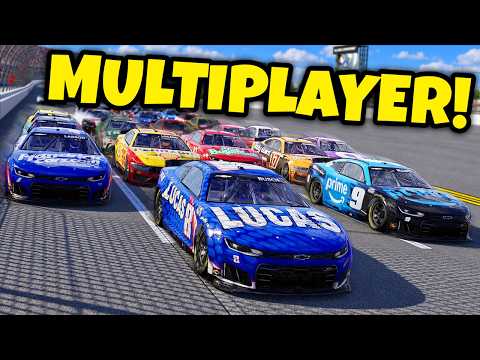 We Tried to SURVIVE PACK Racing in NASCAR 26 Multiplayer!