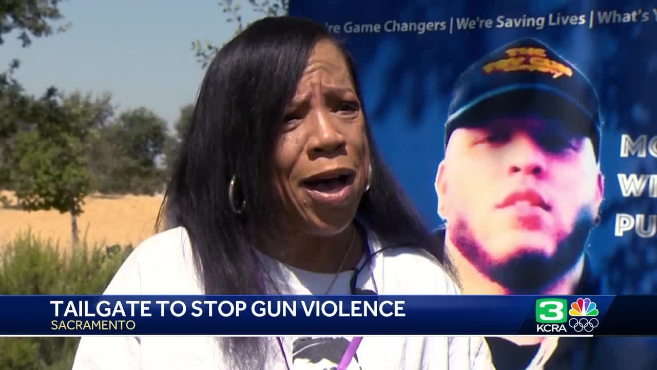 Family of slain Sacramento high school coach holds community tailgate ...