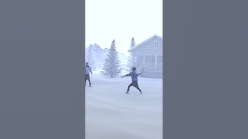 Snow Fight in Blender