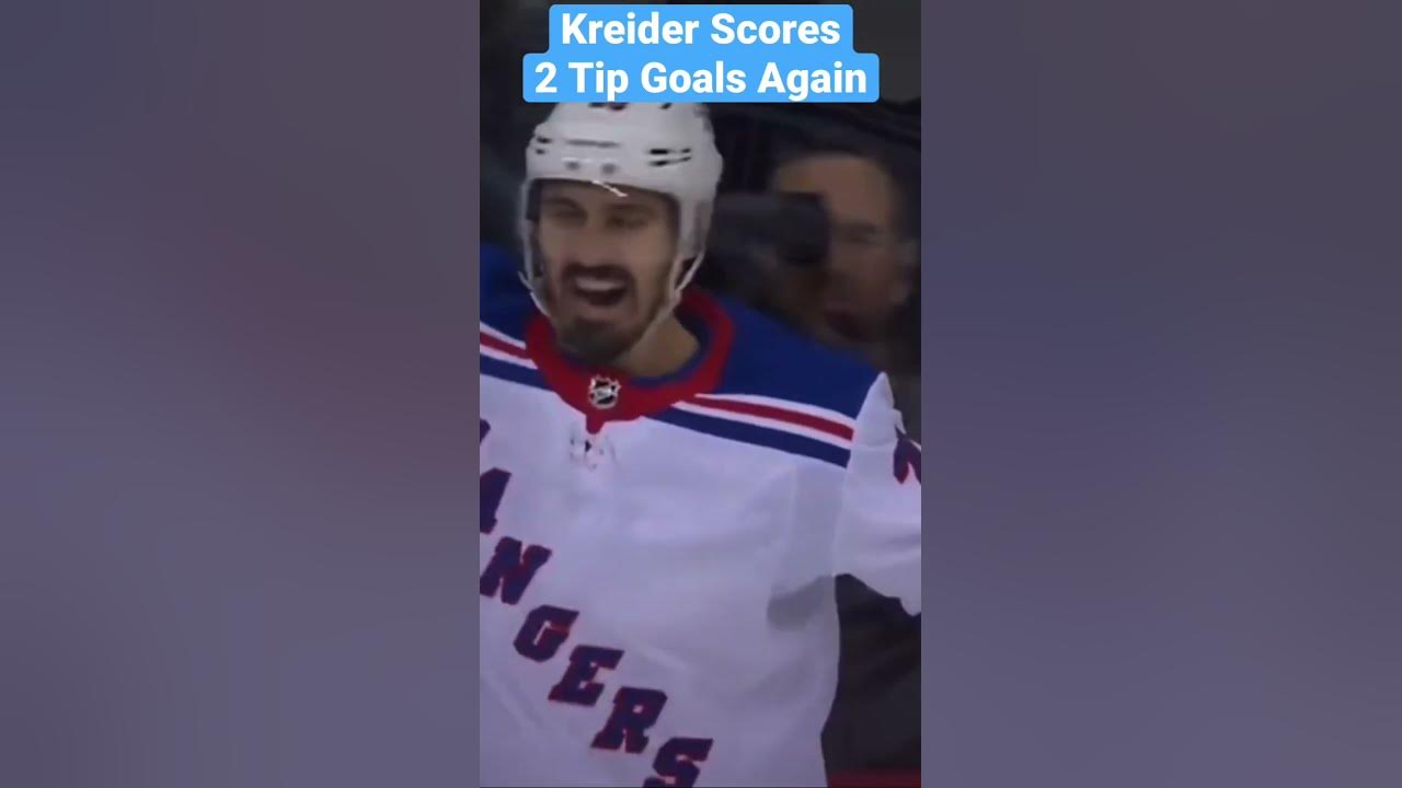 Chris Kreider scores 2 power-play goals in Game 2 win over Devils