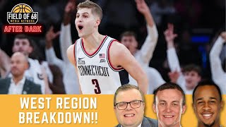'UConn can make a deep run!!' | WEST REGION PREVIEW | 2023 NCAA Tournament Bracket Breakdown