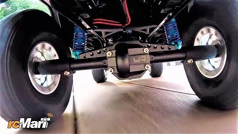 Yeah Racing Hard Coated Alloy Front/Rear Axle Housing For AXIAL SCX10 II Black AXSC-011BK